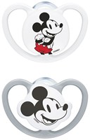 Nuk succhietto silicone 6-18 mesi Mickey design arioso