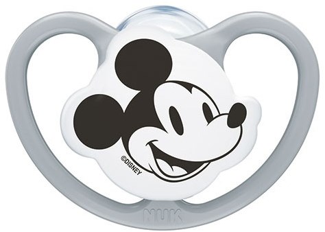 Nuk succhietto silicone 6-18 mesi Mickey design arioso-2