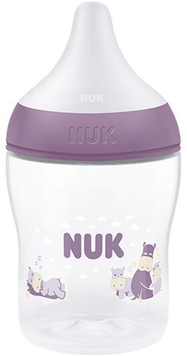 Nuk - Perfect Match - Bottle - PP - 150ml - 0M+ S - Hippo (was NU-10215015)