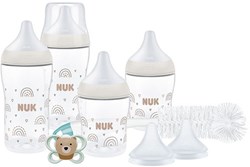 Nuk set biberon anti-colica 0-6M+ arcobaleno senza BPA