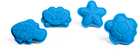 Bigjigs Personaggio blu oceano Stampi per sabbia