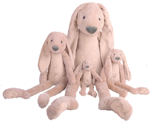 Happy Horse peluche coniglio Richie rosa antico 28cm - peluche neonato-2