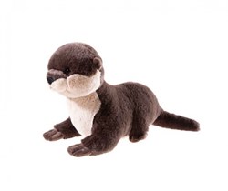 Heunec peluche lontra 40cm - giocattolo morbido animale