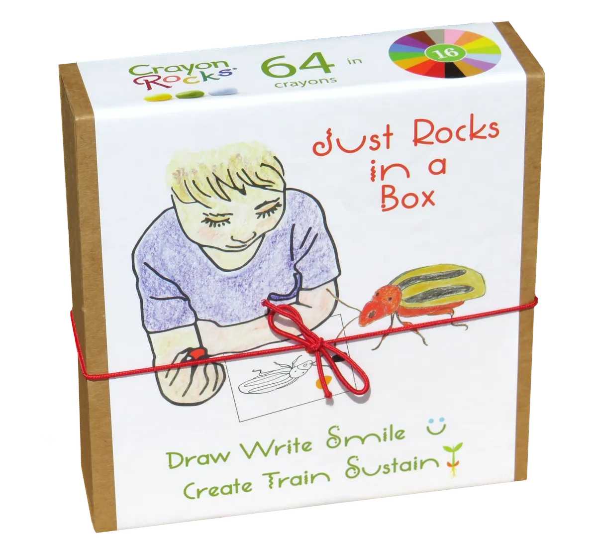 Crayon Rocks pastelli Just Rocks in a Box - set 4 x 16 colori-2