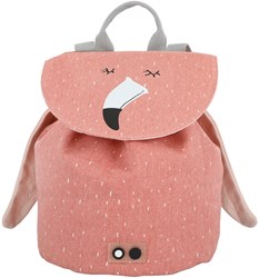 Trixie zaino MINI - zainetto impermeabile scuola Mrs. Flamingo rosa