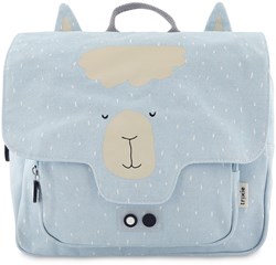 Trixie zaino scuola borsa bambini Mr. Alpaca - idrorepellente - blu