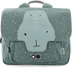 Trixie Zaino scuola - Zainetto bambini Mr. Hippo cotone idrorepellente verde
