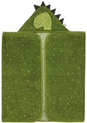 Trixie accappatoio con cappuccio bambini 70x130cm cotone bio Mr. Dino