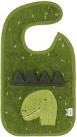 Trixie bavaglino baby Mr. Dino - cotone biologico - impermeabile - verde