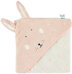 Trixie accappatoio con cappuccio cotone biologico 75x75cm Mrs. Rabbit asciugamano bambino