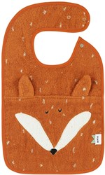 Trixie bavaglino baby Mr. Fox - cotone biologico - arancione