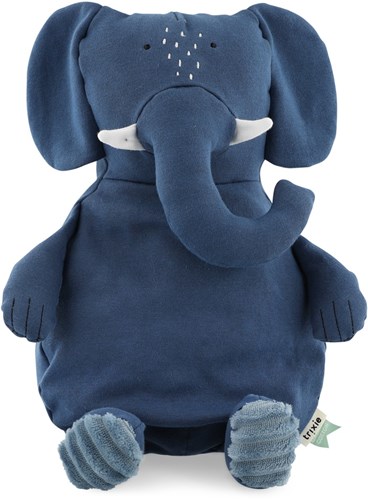Trixie peluche grande - cotone biologico elefante Mrs. Elephant morbido