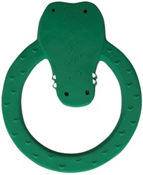 Trixie Teether rotondo in gomma naturale - Signor Coccodrillo