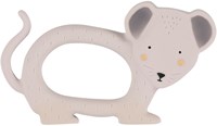 Trixie giocattolo da afferrare in gomma naturale Mrs. Mouse massaggiagengive neonato