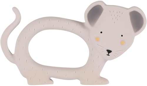 Trixie giocattolo da afferrare in gomma naturale Mrs. Mouse massaggiagengive neonato