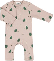 Trixie tutina neonato pigiama cotone biologico Cuddly Cat 50/56