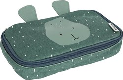 Trixie astuccio rettangolare - Mr. Hippo - portapenne verde per bambini