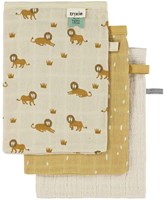Trixie salviette per neonati gialle 3-pack - morbido tetra mix Lively Lion