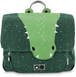 Trixie zaino cartella Mr. Crocodile - borsa bambini verde idrorepellente