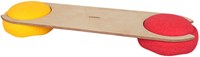 Pedalo giocattolo equilibrio blocco impilabile in legno extra largo multicolore-2