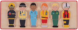 Puzzle Bigjigs delle persone che ci aiutano