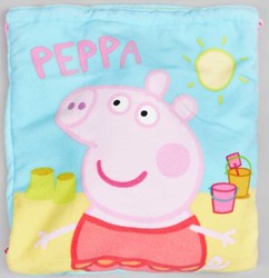 Zaino da spiaggia Peppa Pig trasformabile in telo mare per bambini