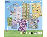 Bambolino Toys Peppa Pig set di adesivi XL - 7 fogli e adesivi glitterati-2