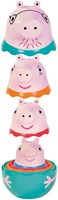 Toomies famiglia impilabile Peppa Pig - giocattolo educativo - Peppa-2