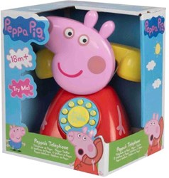 HTI telefono giocattolo Peppa Pig - giocattolo educativo bambini multicolore