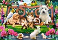 Castorland puzzle Animali nel Parco - 1000 pezzi parco animali