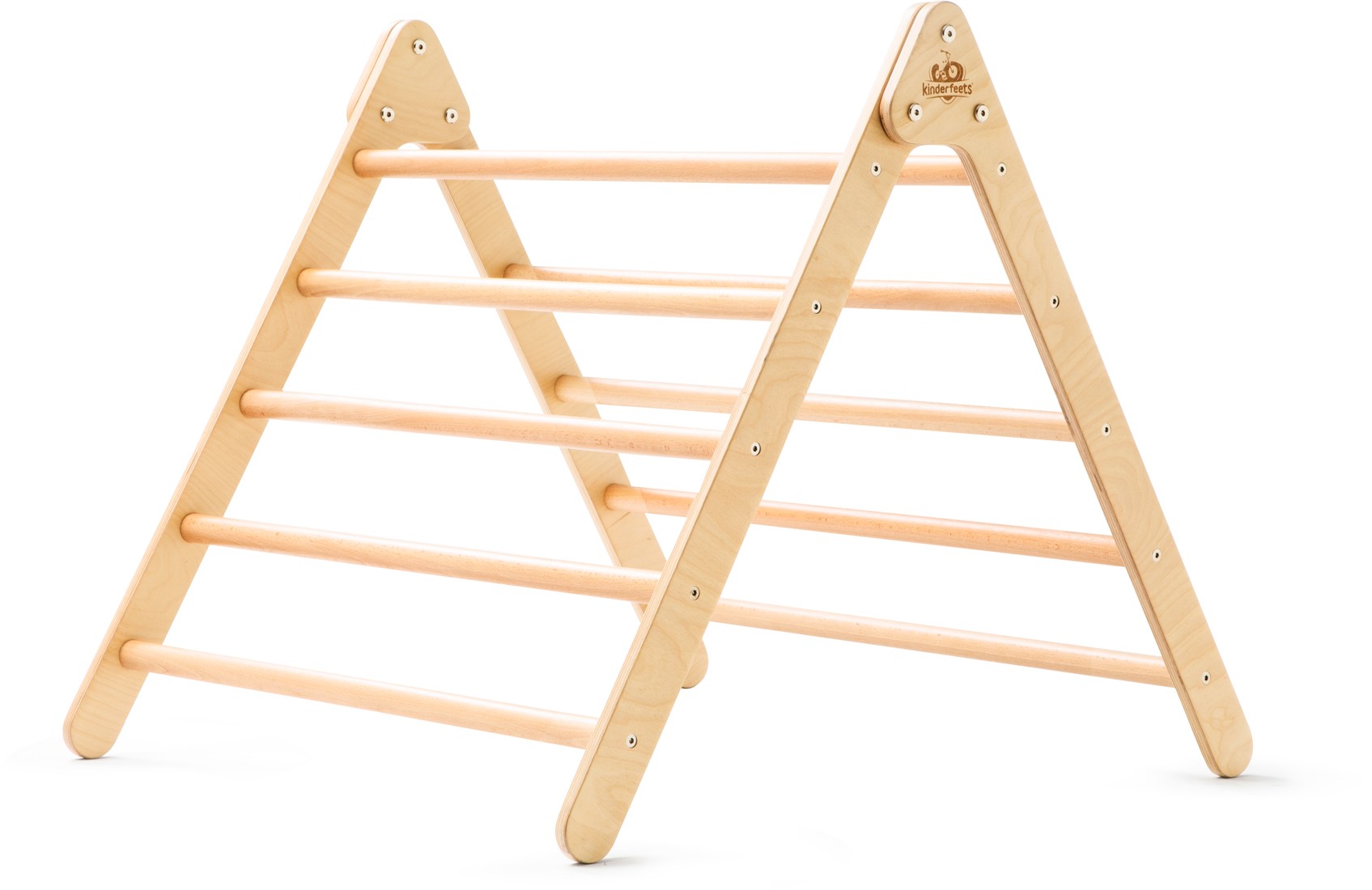 Kinderfeets Dispositivo di arrampicata a triangolo/triangolo in legno Pikler  - Medio