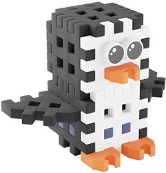 Marioinex gioco di costruzione Mini Waffle Pocket Pets Pinguino - gioco creativo