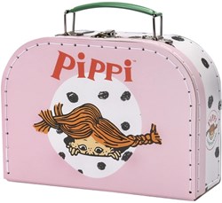 Kinderboeken valigia rosa Pippi Calzelunghe 20 cm valigetta giocattolo