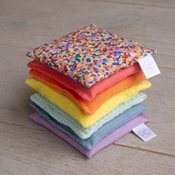 Little Botanic Label sacchetti sensoriali pastello e confetti 7 pezzi