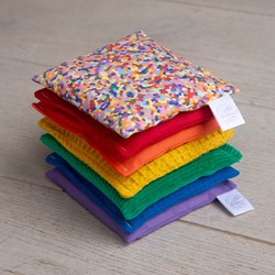 Little Botanic Label gioco sensoriale sacchetti di semi arcobaleno confetti