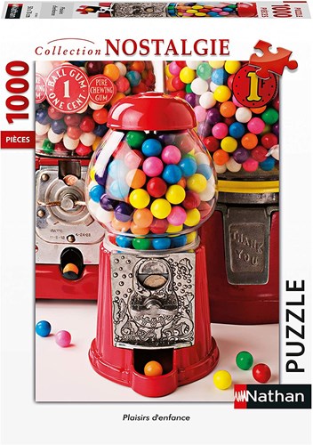 Nathan puzzle Plaisirs d'Enfance - puzzle da 1000 pezzi-2