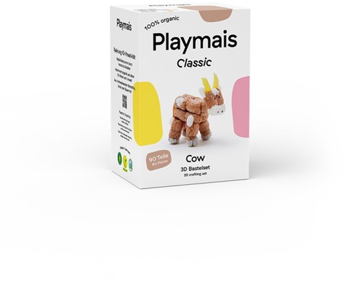 PlayMais kit creativo mucca - giocattolo sostenibile per bambini