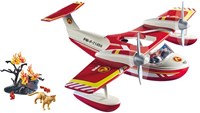 Playmobil aereo dei pompieri giocattolo con funzione di spegnimento - Action Heroes-3
