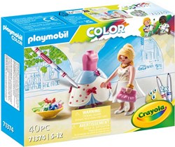 Playmobil Color figura abito moda - set creativo giocattolo