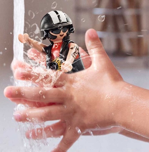 Playmobil auto da corsa da colorare - giocattolo creativo per bambini-3