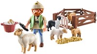 Playmobil Country set gioco giovane pastore con pecore fattoria-2