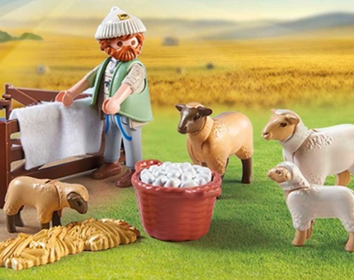 Playmobil Country set gioco giovane pastore con pecore fattoria-3