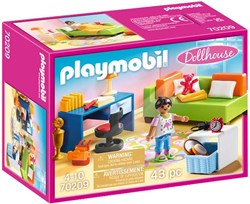 Playmobil Dollhouse cameretta con divano letto - set stanza teenager