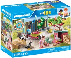 Playmobil giocattolo fattoria Piccolo pollaio set da giardino