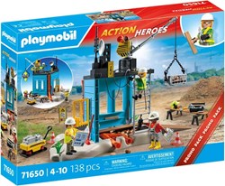 Playmobil cantiere set da gioco - Action Heroes - 71650