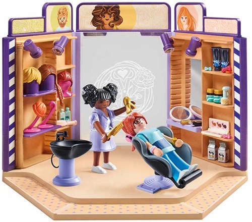 Playmobil set salone di bellezza My Life con accessori-2