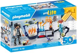 Playmobil set regalo ricercatori con robot - festa giocattolo scientifica