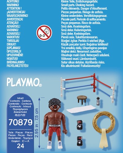 Playmobil Campione di boxe personaggio giocattolo Special Plus 70879 sport-3