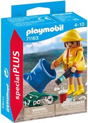 Playmobil Attivista ambientale personaggio - Special Plus 71163 - giocattolo ecologico