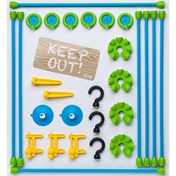 PL-UG set costruzione tenda da gioco super - kit tenda per bambini e avventura